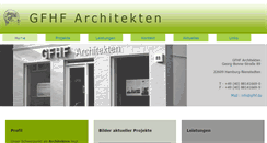 Desktop Screenshot of gfhf.de